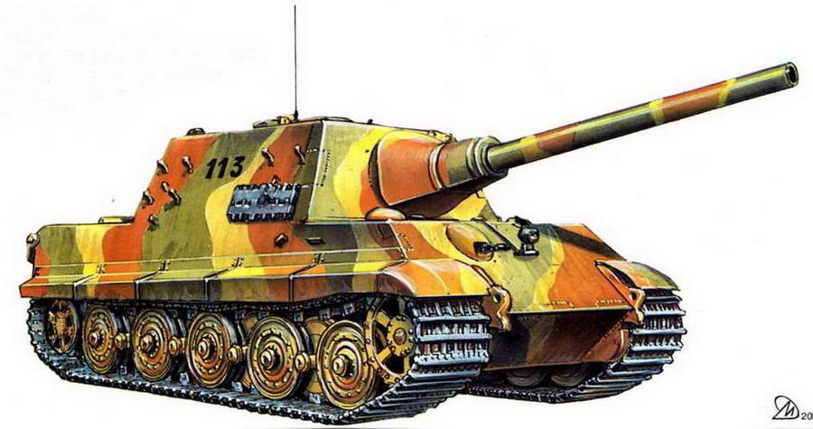 Jagdtiger 1я рота 512го тяжелого батальона истребителей танков - фото 73