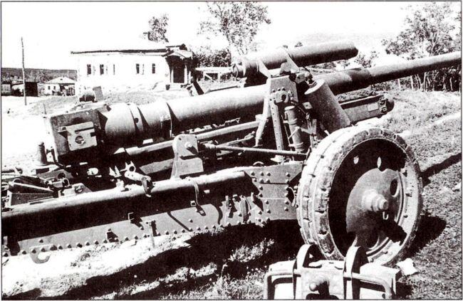 Немецкая 150мм пушка FH 18 брошенная при отступлении под Харьковом в мае 1942 - фото 7