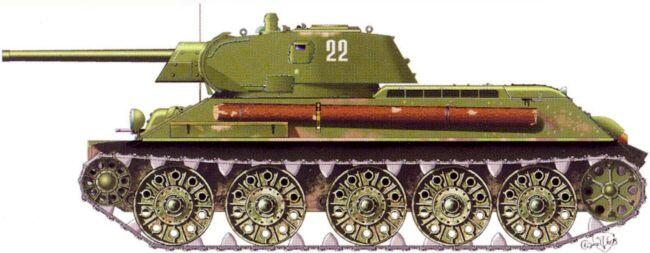 Советский танк Т34 производства Сталинградского тракторного завода из 6й - фото 63