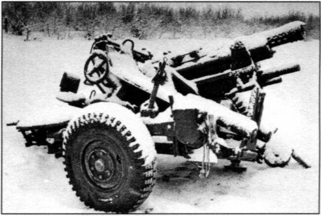 Немецкая 75мм горная пушка GebG 36 брошенная при отступлении под Тулой - фото 51