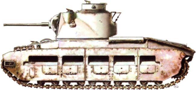 Танк английского производства Mk II Matilda II из 132го отдельного танкового - фото 78