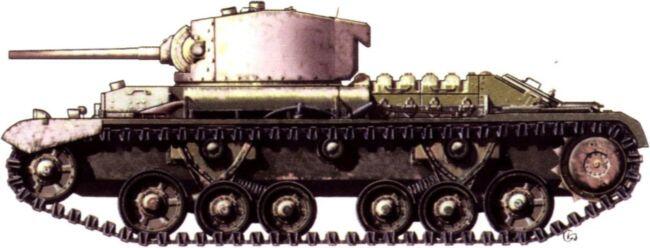 Танк английского производства Mk III Valentine II из 136го отдельного - фото 79