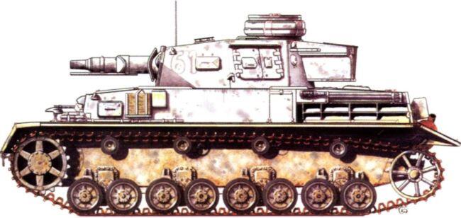 Средний танк PzKpfwIV AusfE из 20й танковой дивизии вермахта Декабрь 1941 - фото 81