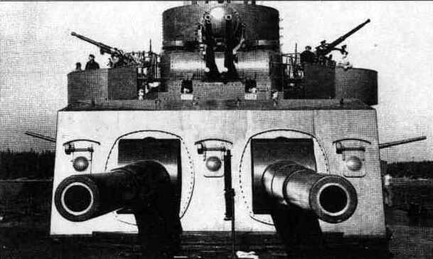 Носовые орудия броненосца береговой обороны Вяйнямёйнен Карл Густав - фото 37