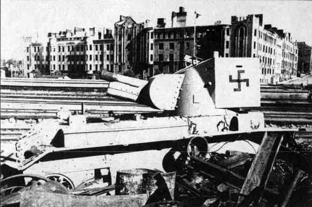 ВТ42 захваченная в Выборге в 1944 г Советский танк БТ7 попал 1940 г в плен - фото 53