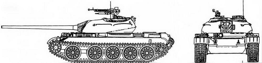 Т542 Т543 Первый серийный массовый танк послевоенного выпуска - фото 2
