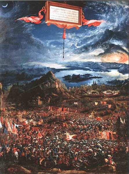 Альбрехт Альтдорфер около 14801538 Битва Александра Македонского с Дарием - фото 22