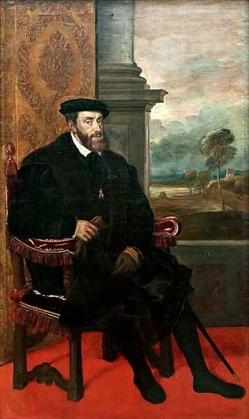 Тициан Вечеллио около 14881576 Портрет Карла V 1548 Холст масло 2035x122 - фото 65