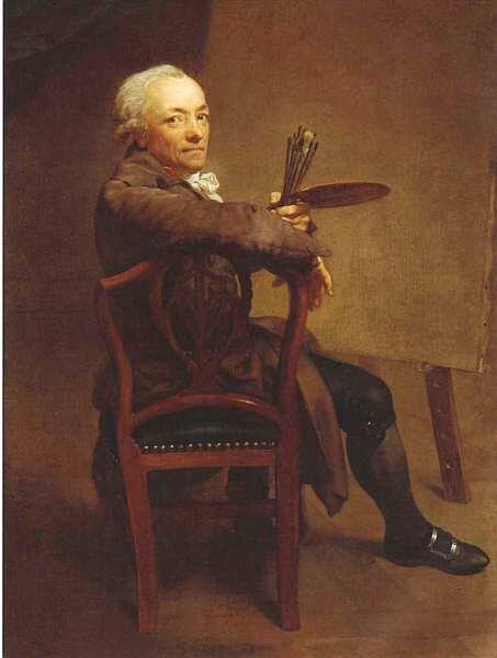 Антон Граф 17361813 Автопортрет в возрасте 58 лет 1794 Холст масло - фото 71