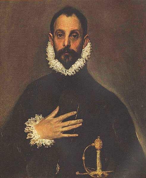 Эль Греко Дворянин с рукой на груди Около 1580 Хуан де Фландес около - фото 21