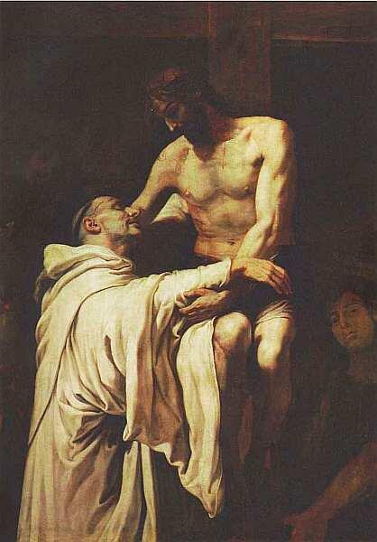 Франсиско Рибальта 15651628 Святой Бернард обнимающий Христа Около 1626 - фото 28