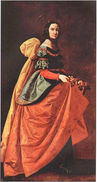 Франсиско де Сурбаран 15981664 Святая Касильда Около 1635 Холст масло - фото 30
