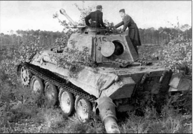 Танк Пантера 1 го взвода 3й танковой роты дивизии СС Дас Райх Украина - фото 5