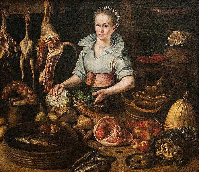 Лукас ван Валкенборх 15351597 Кухня Вторая половина XVI века Холст масло - фото 22