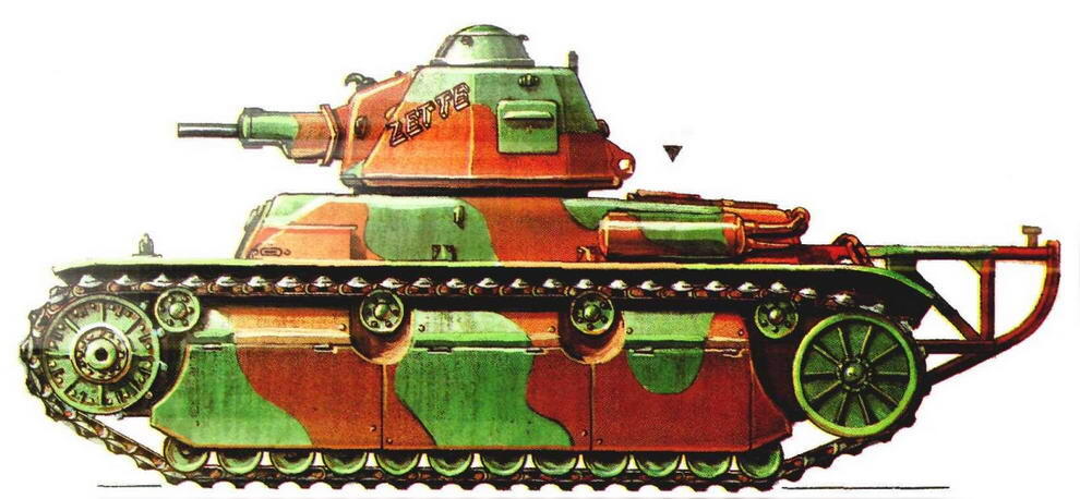 Легкий танк R40 48й танковый батальон 48 ВСС 2й танковой дивизии 2 - фото 57