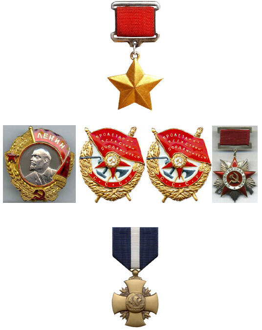 Знаки Военноморского флота СССР которыми был награжден Израиль Ильич - фото 11