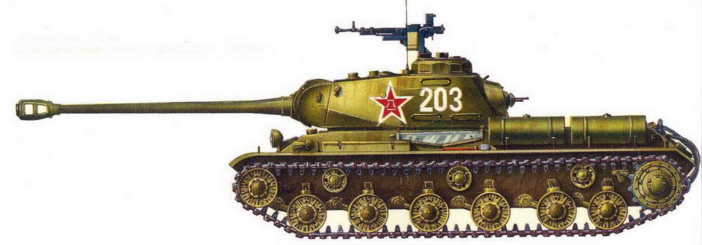 Тяжелый танк ИС2 Народноосвободительная армия Китая 1952 год Тяжелый - фото 76