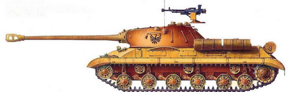 Тяжелый танк ИС3 4я египетская танковая дивизия Парад в честь Дня - фото 78
