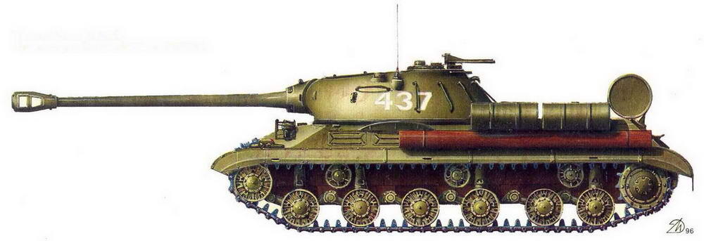 Тяжелый танк ИСЗМ Советскокитайская граница 1972 год Тяжелый танк ИС4 - фото 79