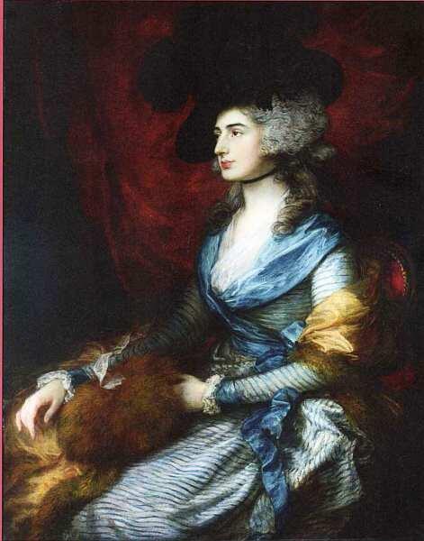 Томас Гейнсборо Портрет миссис Сары Сиддонс 1785 Уилтонский диптих Около - фото 5