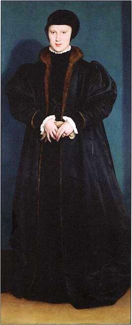 Ганс Гольбейн Младший 149714981543 Портрет Кристины Датской герцогини - фото 25