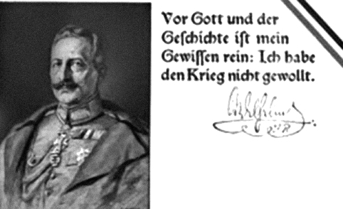 Военная открытка с обращением Вильгельма II Веду войну которой я не хотел - фото 3