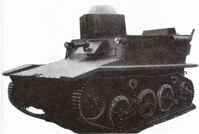 Опытный образец танка Т41 общий вид 1932 год АСКМ Опытный образец - фото 10