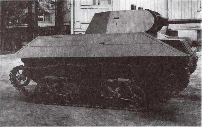 Макет танка Т34 изготовленный финнами на базе Т38 Лето 1944 года Эти - фото 98