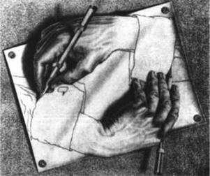 Рисующие руки 1948 Мауриц Корнелис Эшер В тот период некоторые ученые - фото 4