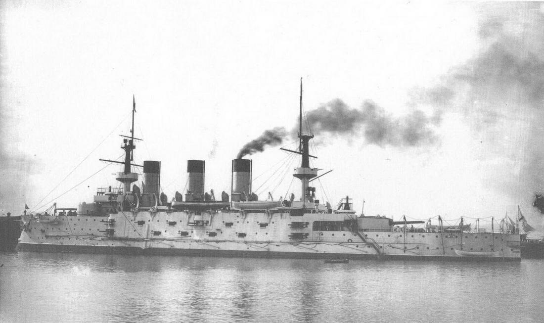 До боя 11 июня адмирал Витгефт получил бумагу что генерал Десино из - фото 85