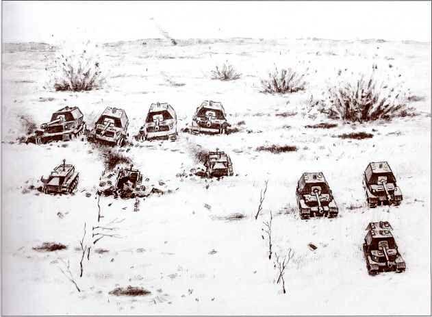 Атака Фердинандов 654го батальона тяжёлых истребителей танков через минное - фото 12