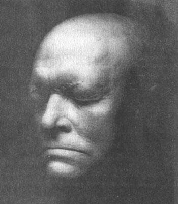 Посмертная маска знаменитого художника и поэта Уильяма Блейка Это он написал - фото 4