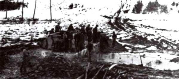 ЧП во время испытаний Мауса в Бёблингене 16 марта 1944 года при попытке - фото 23