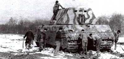 ЧП во время испытаний Мауса в Бёблингене 16 марта 1944 года при попытке - фото 25