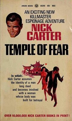 Nick Carter Temple of Fear