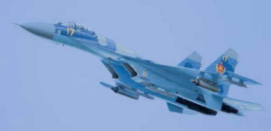 Истребитель Су27 Сил воздушной обороны Республики Казахстан на международном - фото 7