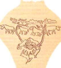 Рисунок на кувшине из майкопских раскопок Кто придумал карту Можете ли вы - фото 14