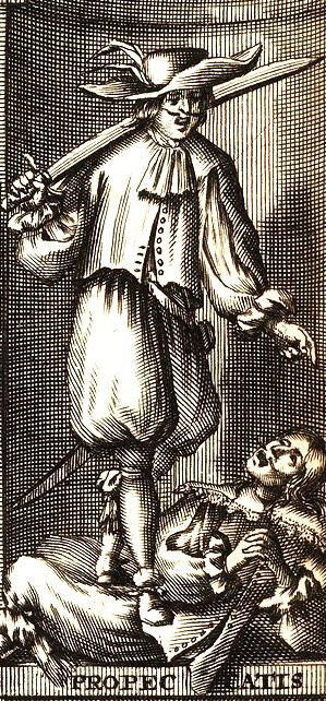 Флибустьер Гравюра 1678 года 16 сентября не получив выкуп за город Граммон - фото 10