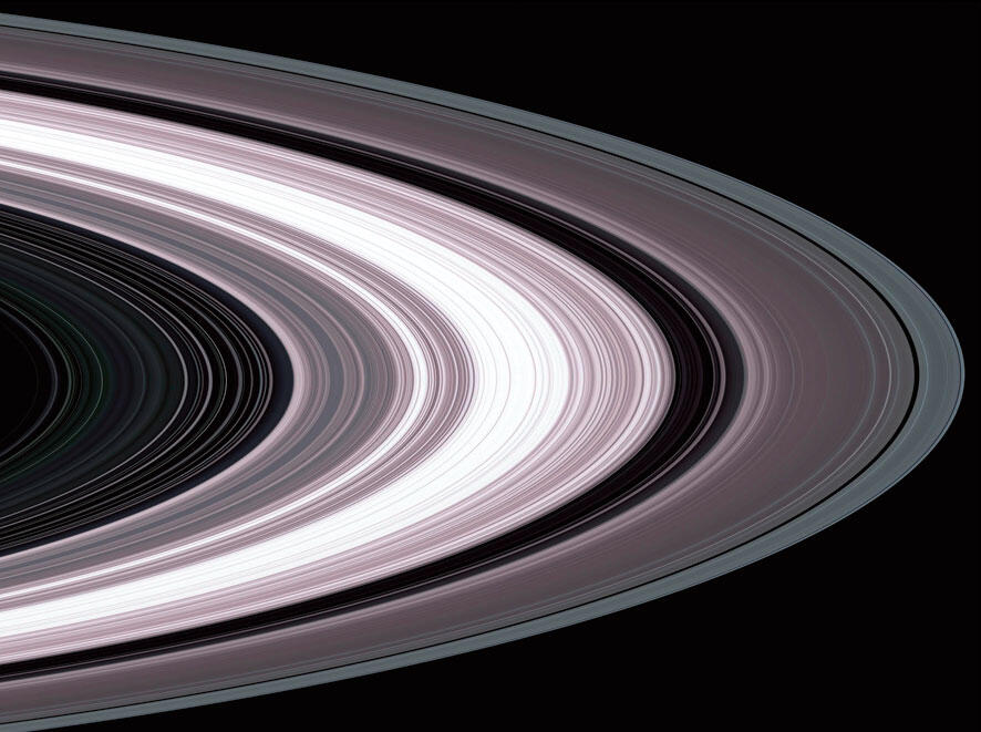 Кольца Сатурна Вояджеры первыми сообщили что широкие кольца Сатурна - фото 66