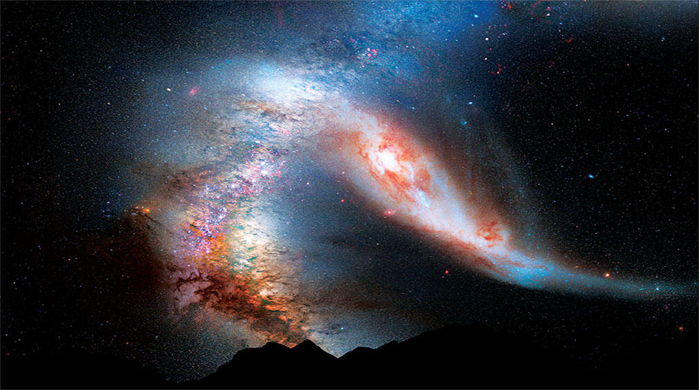 Так будет выглядеть ночное небо Земли через четыре миллиарда лет когда - фото 69