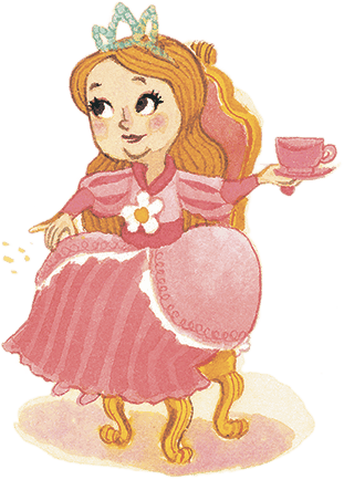 Принцесса Магнолия стряхнула крошки с оборочек розового платья Она не хотела - фото 4